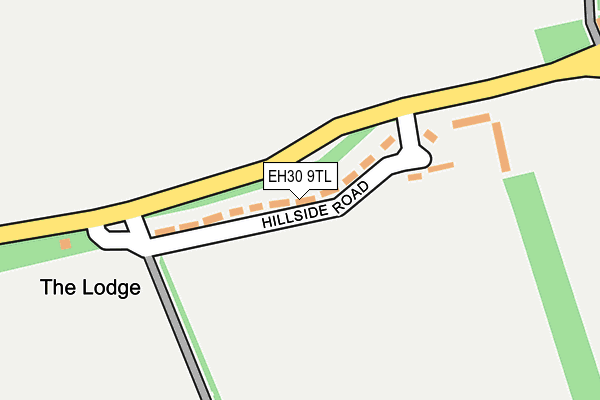 EH30 9TL map - OS OpenMap – Local (Ordnance Survey) EH30 9TL map - OS OpenMap – Local (Ordnance Survey)