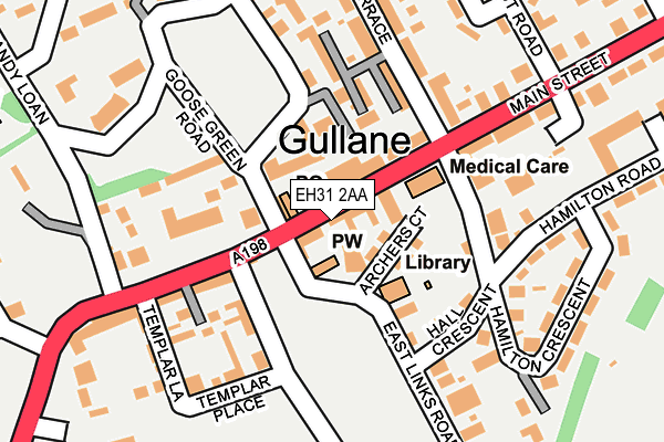 EH31 2AA map - OS OpenMap – Local (Ordnance Survey) EH31 2AA map - OS OpenMap – Local (Ordnance Survey)