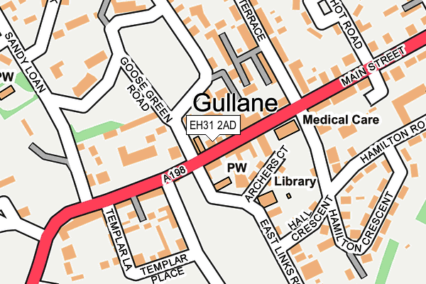 EH31 2AD map - OS OpenMap – Local (Ordnance Survey) EH31 2AD map - OS OpenMap – Local (Ordnance Survey)