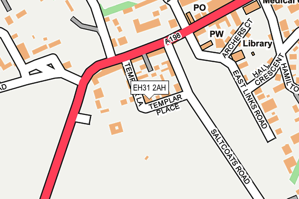 EH31 2AH map - OS OpenMap – Local (Ordnance Survey) EH31 2AH map - OS OpenMap – Local (Ordnance Survey)