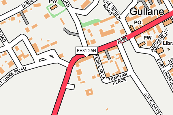 EH31 2AN map - OS OpenMap – Local (Ordnance Survey) EH31 2AN map - OS OpenMap – Local (Ordnance Survey)