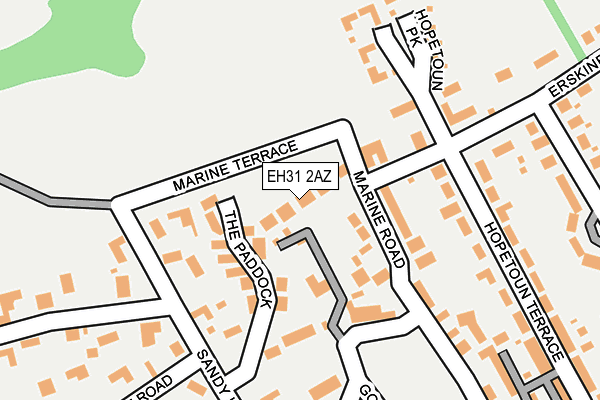 EH31 2AZ map - OS OpenMap – Local (Ordnance Survey) EH31 2AZ map - OS OpenMap – Local (Ordnance Survey)