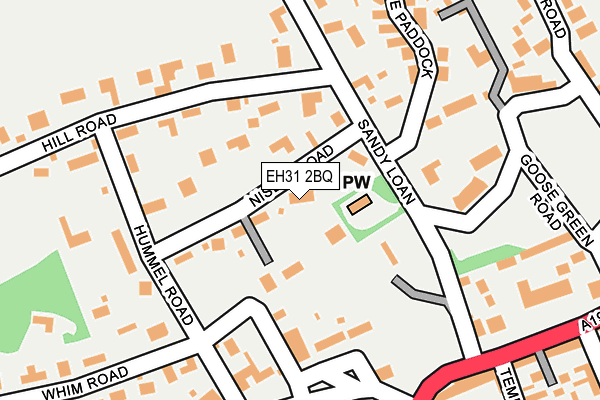 EH31 2BQ map - OS OpenMap – Local (Ordnance Survey) EH31 2BQ map - OS OpenMap – Local (Ordnance Survey)
