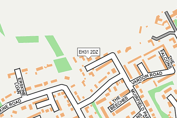 EH31 2DZ map - OS OpenMap – Local (Ordnance Survey) EH31 2DZ map - OS OpenMap – Local (Ordnance Survey)