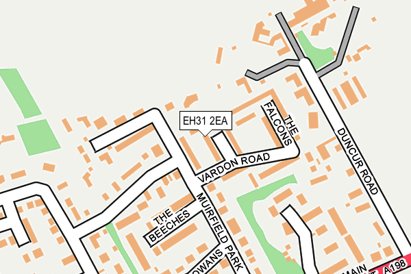 EH31 2EA map - OS OpenMap – Local (Ordnance Survey) EH31 2EA map - OS OpenMap – Local (Ordnance Survey)