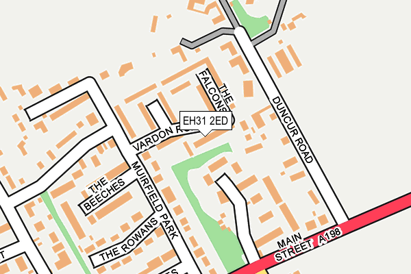 EH31 2ED map - OS OpenMap – Local (Ordnance Survey) EH31 2ED map - OS OpenMap – Local (Ordnance Survey)