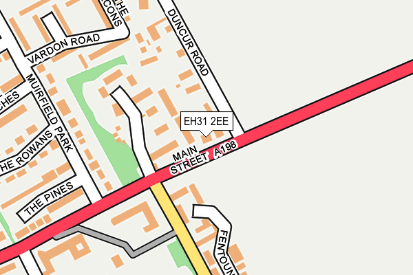 EH31 2EE map - OS OpenMap – Local (Ordnance Survey) EH31 2EE map - OS OpenMap – Local (Ordnance Survey)