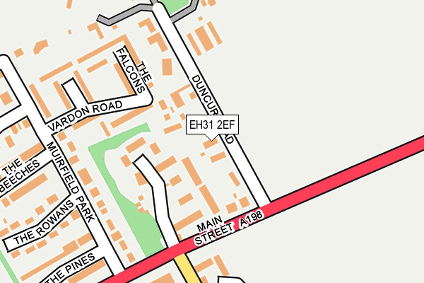 EH31 2EF map - OS OpenMap – Local (Ordnance Survey) EH31 2EF map - OS OpenMap – Local (Ordnance Survey)