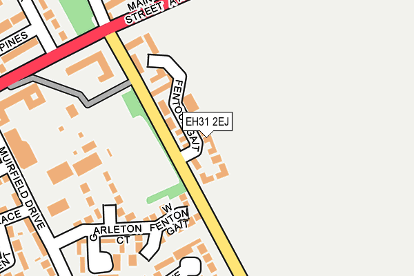 EH31 2EJ map - OS OpenMap – Local (Ordnance Survey) EH31 2EJ map - OS OpenMap – Local (Ordnance Survey)