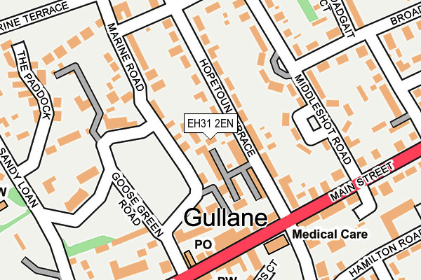 EH31 2EN map - OS OpenMap – Local (Ordnance Survey) EH31 2EN map - OS OpenMap – Local (Ordnance Survey)