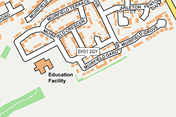 EH31 2GY map - OS OpenMap – Local (Ordnance Survey) EH31 2GY map - OS OpenMap – Local (Ordnance Survey)
