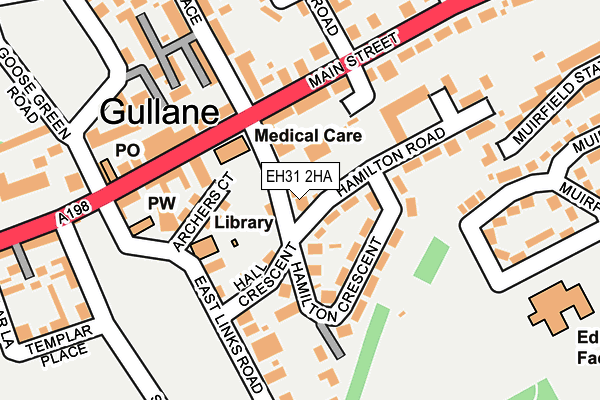 EH31 2HA map - OS OpenMap – Local (Ordnance Survey) EH31 2HA map - OS OpenMap – Local (Ordnance Survey)