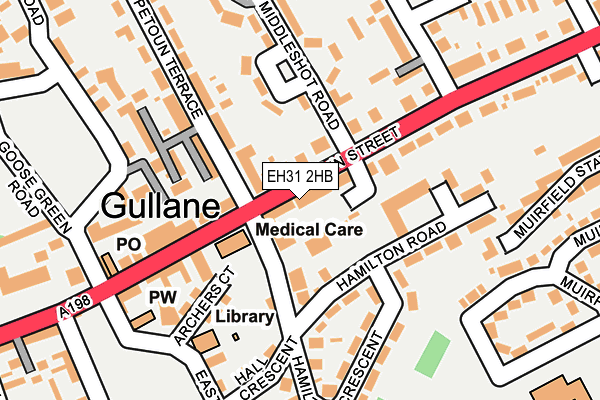 EH31 2HB map - OS OpenMap – Local (Ordnance Survey) EH31 2HB map - OS OpenMap – Local (Ordnance Survey)