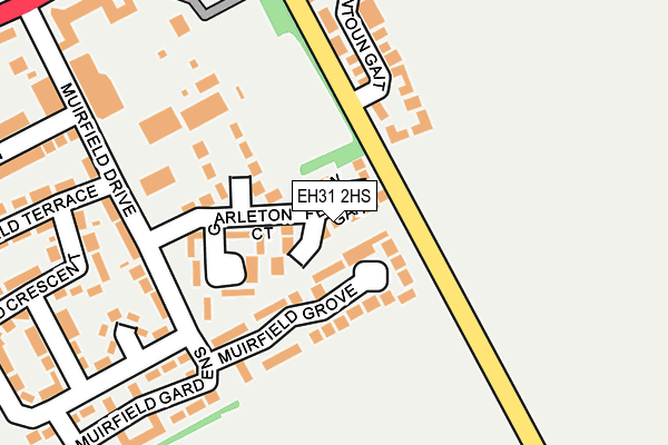 EH31 2HS map - OS OpenMap – Local (Ordnance Survey) EH31 2HS map - OS OpenMap – Local (Ordnance Survey)