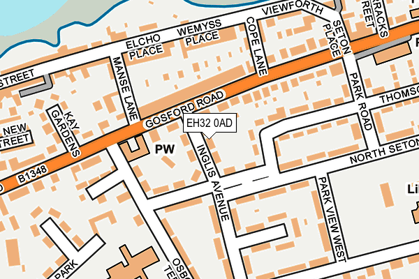 EH32 0AD map - OS OpenMap – Local (Ordnance Survey) EH32 0AD map - OS OpenMap – Local (Ordnance Survey)