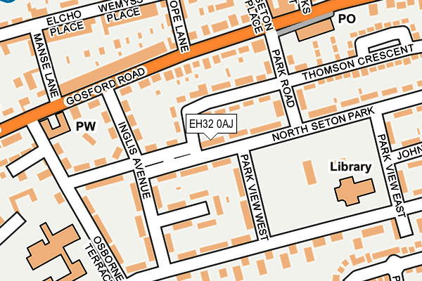 EH32 0AJ map - OS OpenMap – Local (Ordnance Survey) EH32 0AJ map - OS OpenMap – Local (Ordnance Survey)