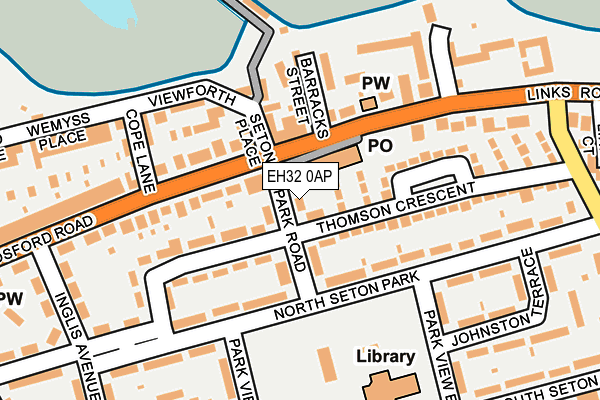 EH32 0AP map - OS OpenMap – Local (Ordnance Survey) EH32 0AP map - OS OpenMap – Local (Ordnance Survey)