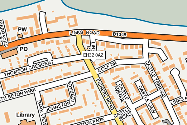 EH32 0AZ map - OS OpenMap – Local (Ordnance Survey) EH32 0AZ map - OS OpenMap – Local (Ordnance Survey)