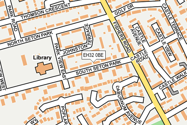 EH32 0BE map - OS OpenMap – Local (Ordnance Survey) EH32 0BE map - OS OpenMap – Local (Ordnance Survey)