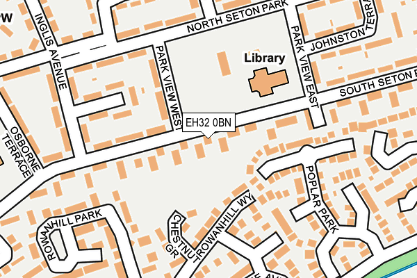 EH32 0BN map - OS OpenMap – Local (Ordnance Survey) EH32 0BN map - OS OpenMap – Local (Ordnance Survey)