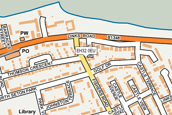 EH32 0EU map - OS OpenMap – Local (Ordnance Survey) EH32 0EU map - OS OpenMap – Local (Ordnance Survey)