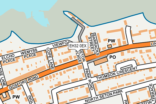 EH32 0EX map - OS OpenMap – Local (Ordnance Survey) EH32 0EX map - OS OpenMap – Local (Ordnance Survey)