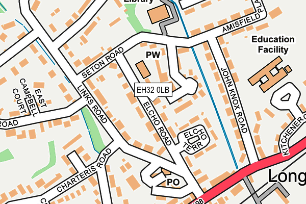 EH32 0LB map - OS OpenMap – Local (Ordnance Survey) EH32 0LB map - OS OpenMap – Local (Ordnance Survey)