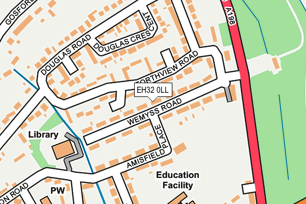 EH32 0LL map - OS OpenMap – Local (Ordnance Survey) EH32 0LL map - OS OpenMap – Local (Ordnance Survey)