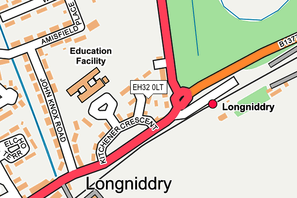 EH32 0LT map - OS OpenMap – Local (Ordnance Survey) EH32 0LT map - OS OpenMap – Local (Ordnance Survey)