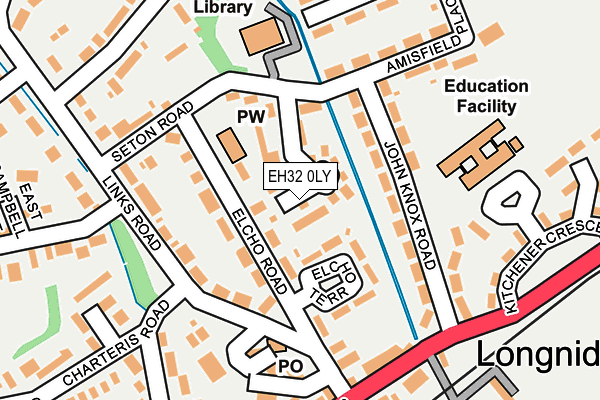 EH32 0LY map - OS OpenMap – Local (Ordnance Survey) EH32 0LY map - OS OpenMap – Local (Ordnance Survey)