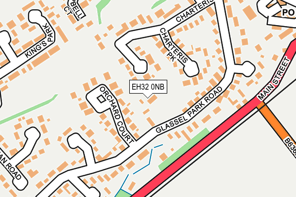EH32 0NB map - OS OpenMap – Local (Ordnance Survey) EH32 0NB map - OS OpenMap – Local (Ordnance Survey)
