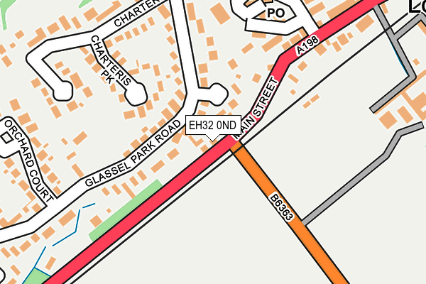 EH32 0ND map - OS OpenMap – Local (Ordnance Survey) EH32 0ND map - OS OpenMap – Local (Ordnance Survey)