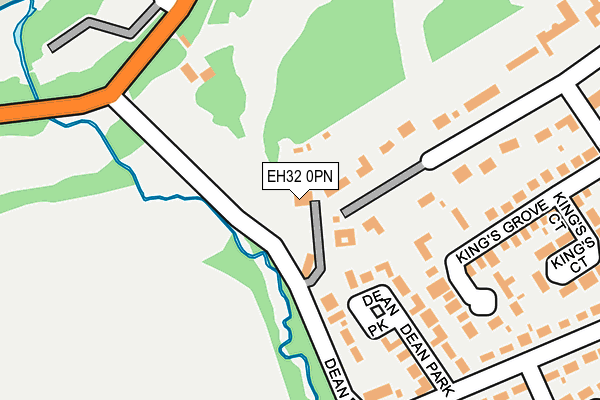 EH32 0PN map - OS OpenMap – Local (Ordnance Survey) EH32 0PN map - OS OpenMap – Local (Ordnance Survey)