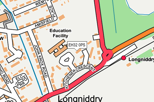 EH32 0PS map - OS OpenMap – Local (Ordnance Survey) EH32 0PS map - OS OpenMap – Local (Ordnance Survey)