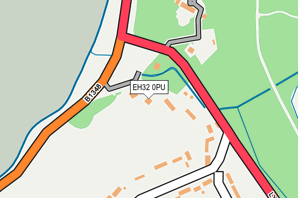 EH32 0PU map - OS OpenMap – Local (Ordnance Survey) EH32 0PU map - OS OpenMap – Local (Ordnance Survey)