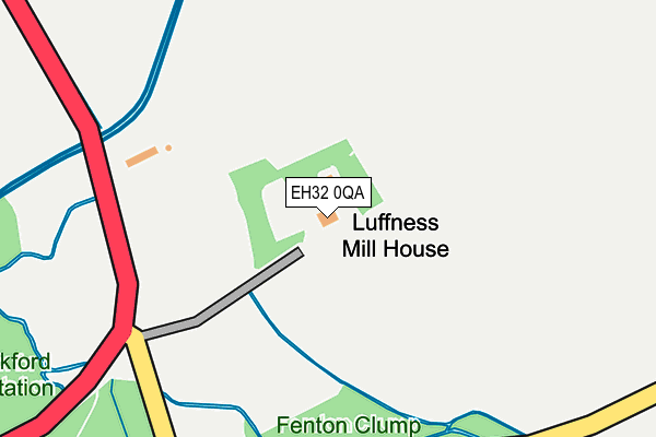 EH32 0QA map - OS OpenMap – Local (Ordnance Survey) EH32 0QA map - OS OpenMap – Local (Ordnance Survey)