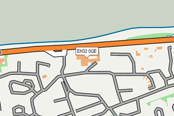 EH32 0QE map - OS OpenMap – Local (Ordnance Survey) EH32 0QE map - OS OpenMap – Local (Ordnance Survey)