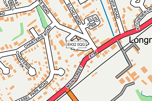 EH32 0QG map - OS OpenMap – Local (Ordnance Survey) EH32 0QG map - OS OpenMap – Local (Ordnance Survey)