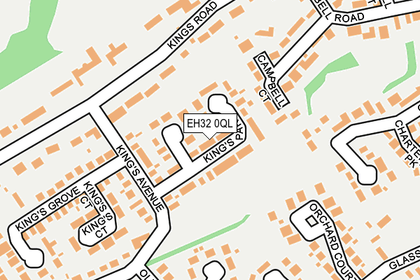 EH32 0QL map - OS OpenMap – Local (Ordnance Survey) EH32 0QL map - OS OpenMap – Local (Ordnance Survey)