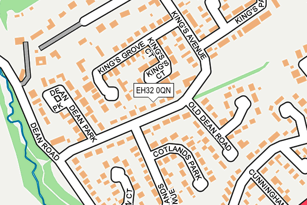 EH32 0QN map - OS OpenMap – Local (Ordnance Survey) EH32 0QN map - OS OpenMap – Local (Ordnance Survey)
