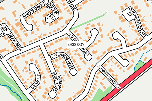 EH32 0QY map - OS OpenMap – Local (Ordnance Survey) EH32 0QY map - OS OpenMap – Local (Ordnance Survey)