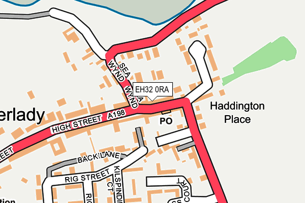 EH32 0RA map - OS OpenMap – Local (Ordnance Survey) EH32 0RA map - OS OpenMap – Local (Ordnance Survey)