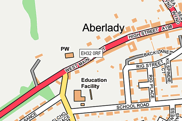 EH32 0RF map - OS OpenMap – Local (Ordnance Survey) EH32 0RF map - OS OpenMap – Local (Ordnance Survey)