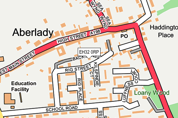 EH32 0RP map - OS OpenMap – Local (Ordnance Survey) EH32 0RP map - OS OpenMap – Local (Ordnance Survey)