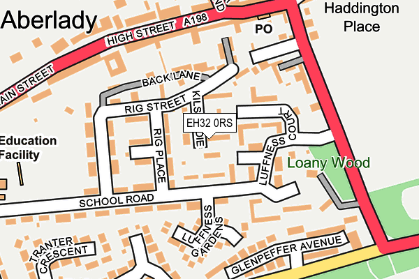 EH32 0RS map - OS OpenMap – Local (Ordnance Survey) EH32 0RS map - OS OpenMap – Local (Ordnance Survey)