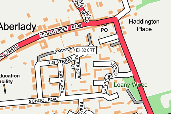 EH32 0RT map - OS OpenMap – Local (Ordnance Survey) EH32 0RT map - OS OpenMap – Local (Ordnance Survey)