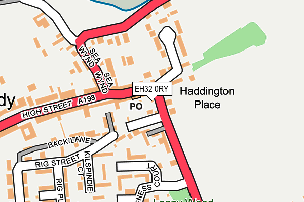 EH32 0RY map - OS OpenMap – Local (Ordnance Survey) EH32 0RY map - OS OpenMap – Local (Ordnance Survey)