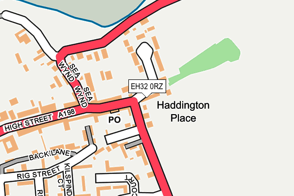 EH32 0RZ map - OS OpenMap – Local (Ordnance Survey) EH32 0RZ map - OS OpenMap – Local (Ordnance Survey)