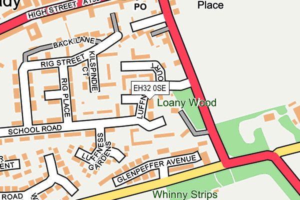 EH32 0SE map - OS OpenMap – Local (Ordnance Survey) EH32 0SE map - OS OpenMap – Local (Ordnance Survey)