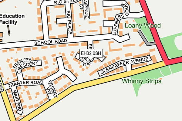 EH32 0SH map - OS OpenMap – Local (Ordnance Survey) EH32 0SH map - OS OpenMap – Local (Ordnance Survey)